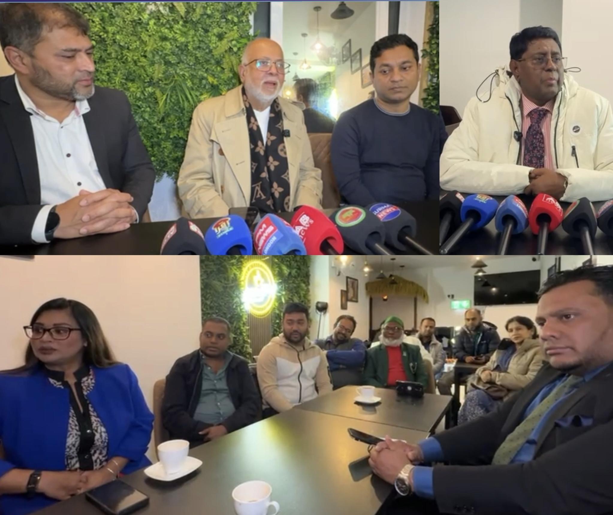 বাংলাদেশ প্রেসক্লাবে সংবাদ সম্মেলন